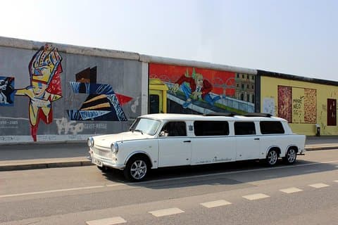 Privat tur: Berlin av Trabant Stretch-Limousine