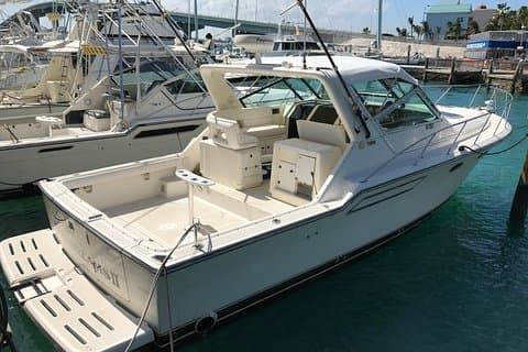 4 timmar 38ft Reel Dreams privat charter i Nassau