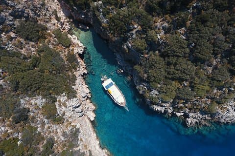 Private Boat Trip to Kas Islands including BBQ Lunch