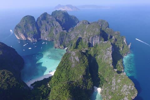 Privat Phi Phi & 4 Islands Sunset Cruise med hurtigbåt - fra Krabi