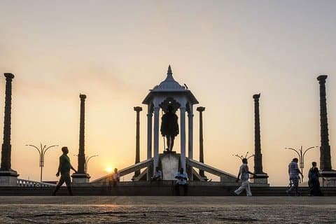 Pondicherry city sightseeing by Private vehicle