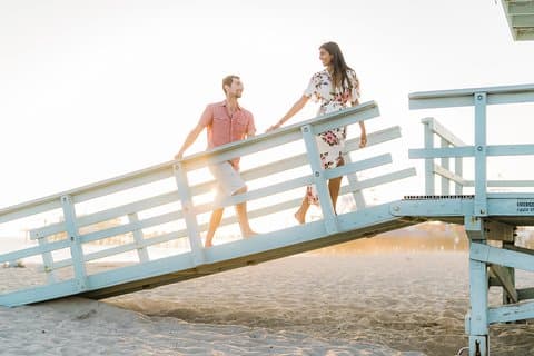 Privat feriefotograferingssession med lokal fotograf i Los Angeles