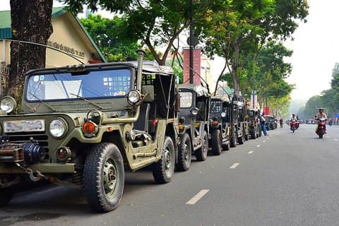 Privat Jeeptur til Cu Chi Tunnel fra Ho Chi Minh-byen