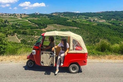 Tour privado Tuk Tuk en Chianti desde Florencia