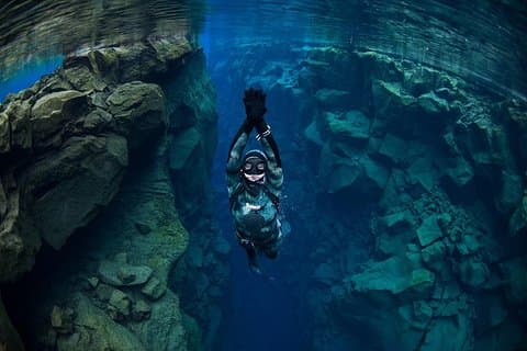 Freedive Silfra-tour van een halve dag