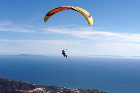 Tandem Vol en parapente avec instructeur à Malibu