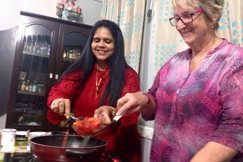 Privat madlavningsklasse i Mumbai
