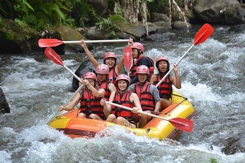 Ayung River Half-Day White Water Rafting Bali i Ubud