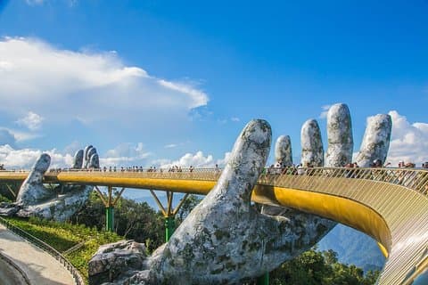 Tour privato del Ponte d'Oro e delle colline di Ba Na
