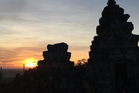 Private Full day Angkor Sunset by Bike