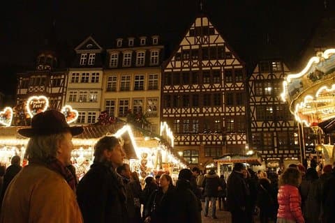Privéwandeling op de kerstmarkt van Frankfurt met een professionele gids