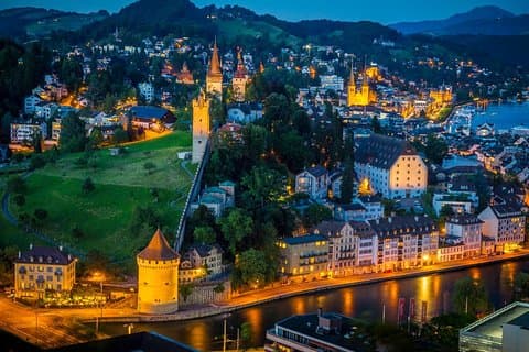 Lucerne by Night Photo Tour