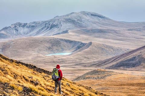 Dagelijkse jeeping - trektocht naar de berg Azhdahak