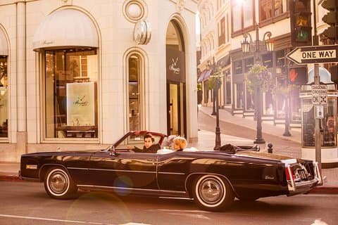Classic Convertible Car Tour of Los Angeles