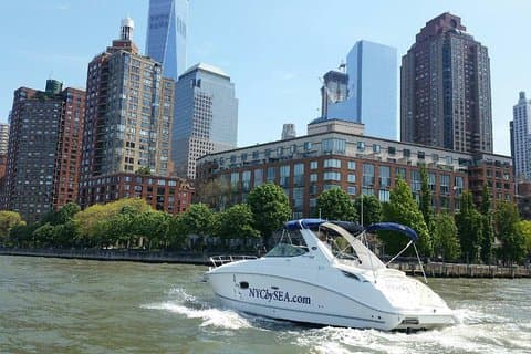 Bästa privata lyx båttur dagtid i New York - 1 timme