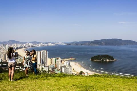 Santos Shore Excursion: Full Day Beaches Tour