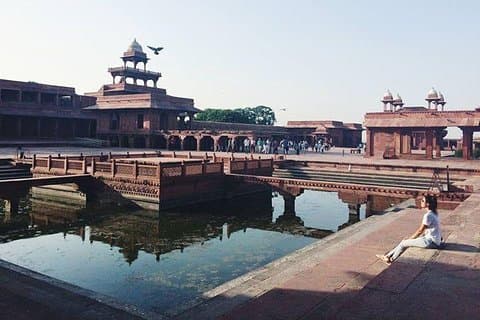 Tagesausflug nach Taj Mahal und Agra mit Fatehpur Sikri von Jaipur