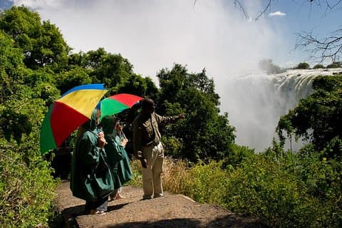 2-timers tur til Victoria Falls