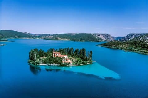 De wonder van de natuurroute - Panoramische vlucht over de Plitvicemeren en Krka NP