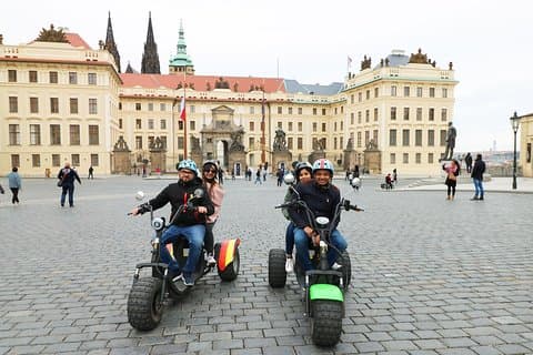 Live-guidet ️Trike-Harley️ Udsigtstur i Prag