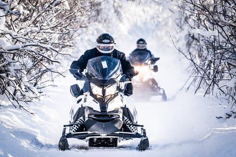 Guidad Fairbanks Snowmobile Tour