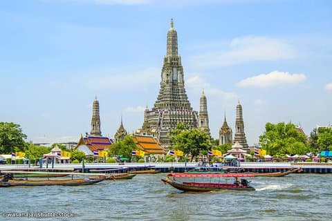 Bangkok Canal Adventure: Grande Buda, sobremesas tailandesas e café