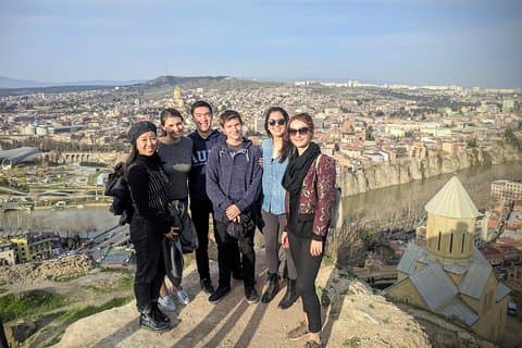Oude Tbilisi Hoogtepunten wandeltocht met wijn & 10 proeverijen