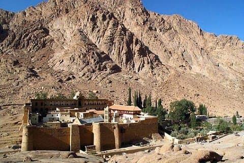 Overnatning ved St. Catherine kloster og Mt Sinai