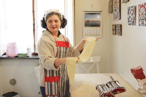 Praktijkles Pasta maken in het centrum van Florence met Patrizia