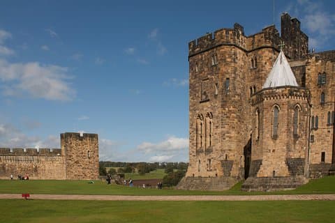 Alnwick Castle, Northumberland og Borders Tour med inngang