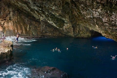 Grotto Snorkeling and Seaside Circuit Go Karting