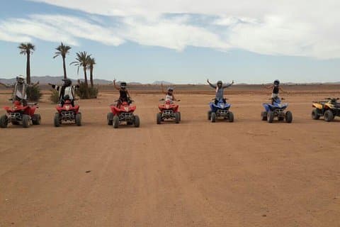 Aventura en quad en Palmeraie