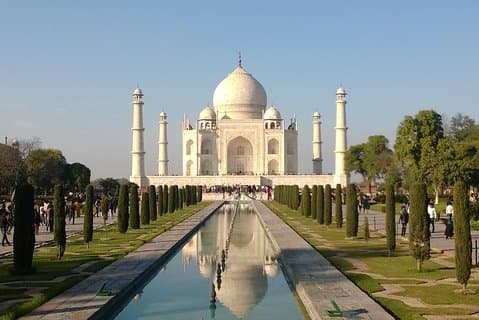 Excursion privée d'une journée au Taj Mahal en voiture depuis Delhi