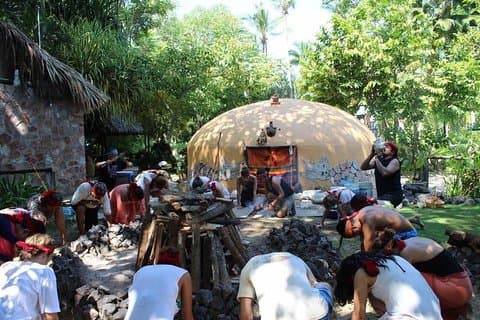 Aztekisches Temazcal-Erlebnis & Dschungel-Coyuca-Lagune & Schildkröten-Freilassung
