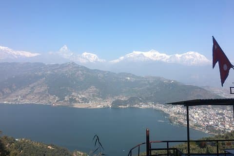 Easy Hiking to Sarangkot World Peace Stupa from Pokhara