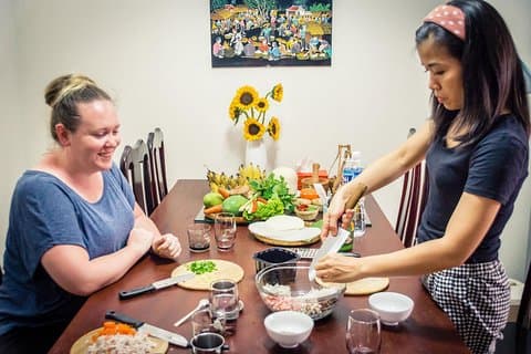 Cours de cuisine vietnamienne authentique avec Lua