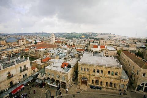 Visite à pied de Jérusalem
