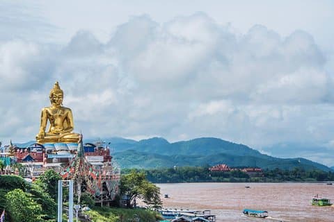 Ancient City Tour fra Chiang Rai herunder Golden Triangle og Royal Villa