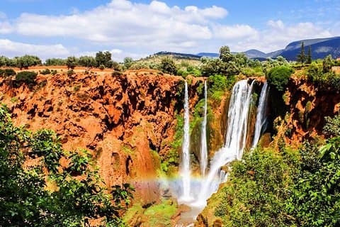 Ouzoud le cascate più alte delle montagne dell'Atlas Gita di un giorno