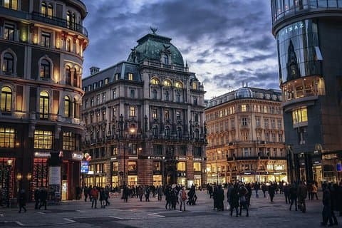 Traslado privado de Varsovia a Viena, hotel a hotel, conductor de habla inglesa