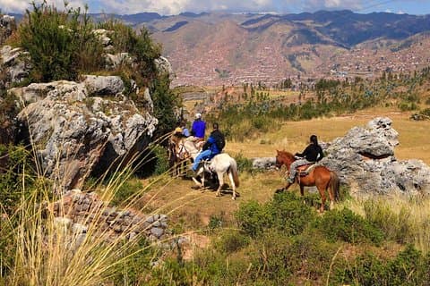 Half Day - Horseback Riding (Cusco’s 4 Ruins) – Group Service