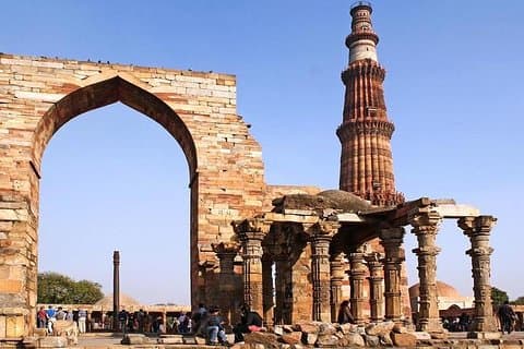 Visita a Qutub Minar, Delhi