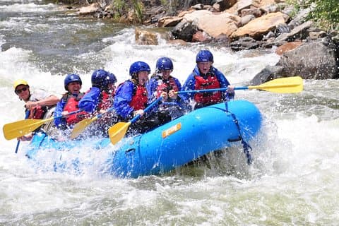 Begynder Whitewater Rafting på Historic Clear Creek