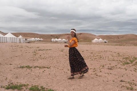 Excursão de dia inteiro ao deserto de Agafay e às montanhas do Atlas saindo de Marrakech