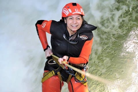 Den beste Extreme Canyoning -Cashaurco i -Banos Ecuador