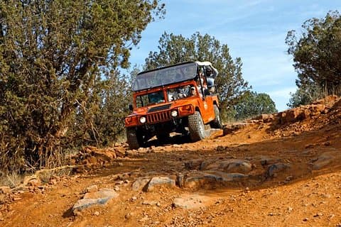 Sedona Jeep Tour i 4X4 Hummer - Gambler Trail