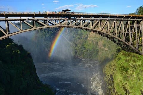 BigAir Experience : Bungee,Swing & Slide von der Victoria Fall Bridge