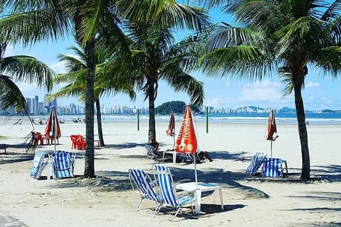 Experiência de dia inteiro nas praias de Santos e Guarujá saindo de São Paulo