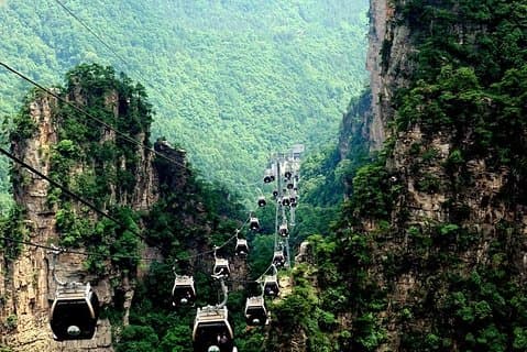 Pacote de excursão de 2 dias e 3 noites por Zhangjiajie com temática Avatar