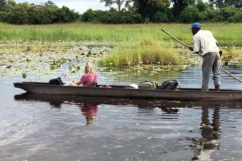 3 Tage Okavango Delta Mokoro Safari